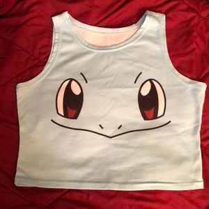 Squirtle crop top